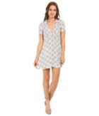 Free People Melody Printed Dress (neutral Combo) Women's Dress