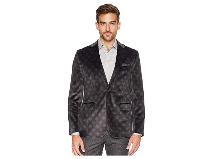 Robert Graham Parkinson Sports Coat (black) Men's Coat