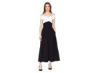 Preen By Thornton Bregazzi Virginia Dress (black/white) Women's Dress