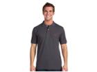 U.s. Polo Assn. Solid Cotton Pique Polo With Small Pony (dark Grey Heather) Men's Short Sleeve Knit