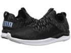 Puma Ignite Flash Evoknit Stripped (puma Black/quiet Shade) Women's Shoes