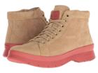 Cole Haan Pinch Utility Chukka Boot Waterproof (shifting Sand Suede/red Ochre) Men's Boots
