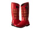 Bogs North Hampton Plaid (red Multi) Women's Rain Boots