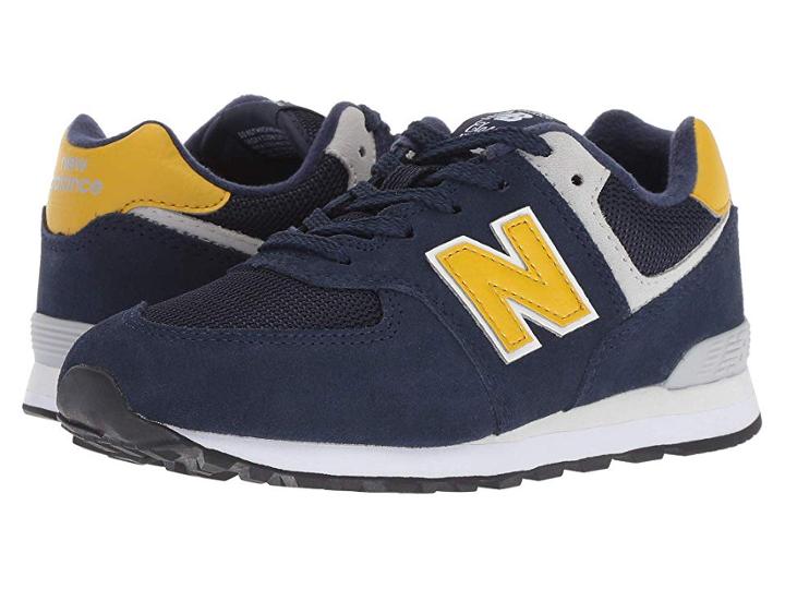 New Balance Kids Pc574v1 (little Kid) (pigment/brass) Boys Shoes