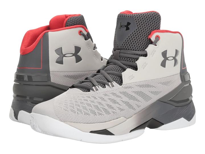 Under Armour Ua Longshot (gray Matter/rhino Gray/black) Men's Basketball Shoes