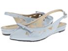 Soft Style Deni (blue Fog Pearlized Patent) Women's Wedge Shoes