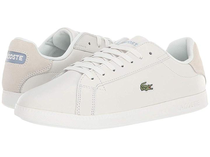 Lacoste Graduate 418 1 (off-white/off-white) Women's Shoes