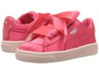 Puma Kids Basket Heart Tween Inf (toddler) (paradise Pink) Girls Shoes