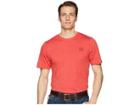 Cinch Short Sleeve Jersey Tee (heather Red) Men's T Shirt