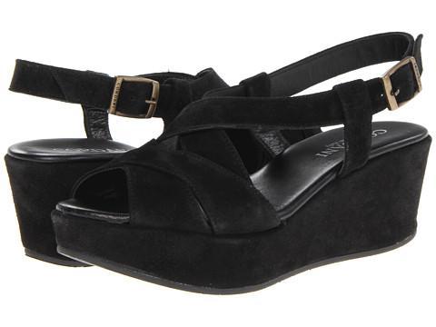 Cordani Darnell (black Suede) Women's Wedge Shoes