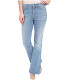 7 For All Mankind Tailorless A Pocket In Palisades Blue (palisades Blue) Women's Jeans