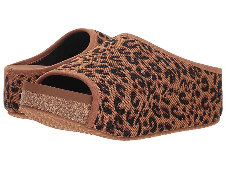Volatile Lexa (tan/leopard) Women's Slide Shoes