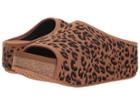 Volatile Lexa (tan/leopard) Women's Slide Shoes