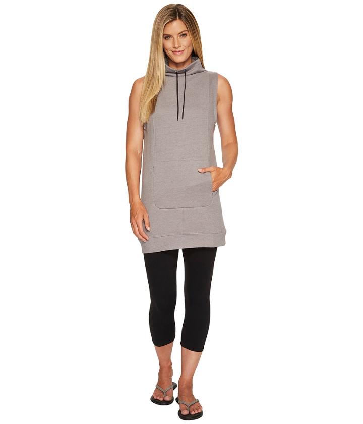 Lole Saki Tunic Cover-up (medium Grey Heather) Women's Swimwear