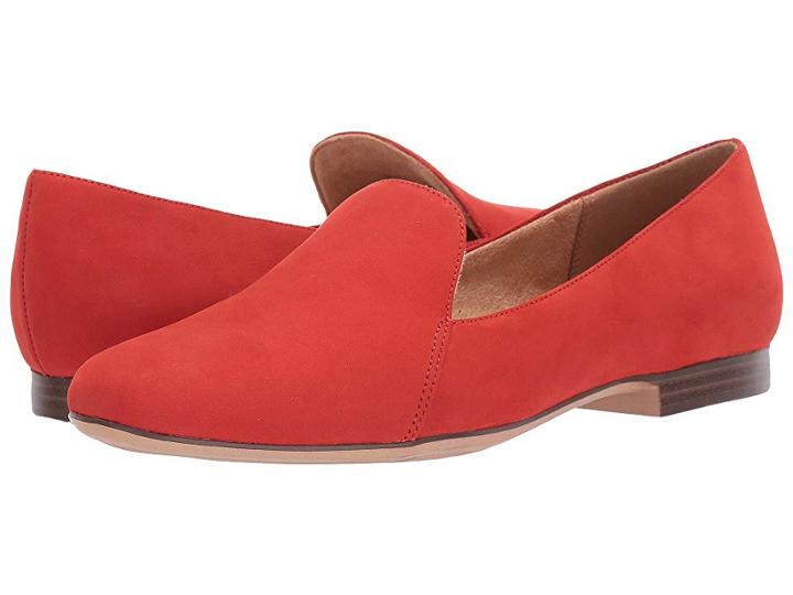 Naturalizer Emiline (orange Nubuck) Women's  Shoes