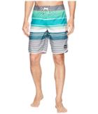 Quiksilver Eye Scallop 20 Boardshorts (atlantic Deep) Men's Swimwear