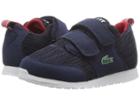 Lacoste Kids L.ight (toddler/little Kid) (navy/red) Kids Shoes