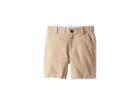 Janie And Jack Linen Flat Front Shorts (toddler/little Kids/big Kids) (khaki) Boy's Shorts