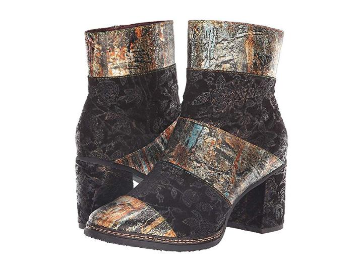 L'artiste By Spring Step Whitney (black Multi) Women's Shoes