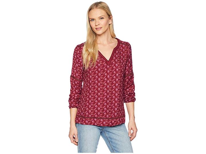 Mountain Khakis Harvest Shirt (port Print) Women's Clothing