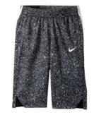 Nike Kids Dry Elite Basketball Short (little Kids/big Kids) (black/black/black/white) Boy's Shorts