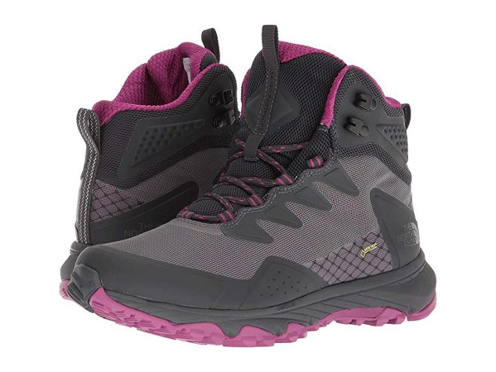 The North Face Ultra Fastpack Iii Mid Gtx(r) (dark Shadow Grey/wild Aster Purple) Women's Shoes