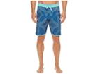 Vissla Bohemia Coast Four-way Stretch Boardshorts 20 (bright Blue) Men's Swimwear