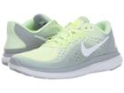 Nike Flex Rn 2017 (barely Volt/white/wolf Grey/volt) Women's Running Shoes