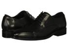 Kenneth Cole Reaction Travis Lace-up (black Leather) Men's Lace Up Cap Toe Shoes