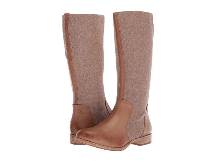 Caterpillar Casual Ceil (tan Leather/wool) Women's Boots