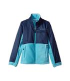 Columbia Kids Benton Springs Iii Overlay Fleece (little Kids/big Kids) (pacific Rim/collegiate Navy) Girl's Fleece