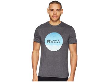 Rvca Motors Fill Up Short Sleeve (black) Men's Clothing