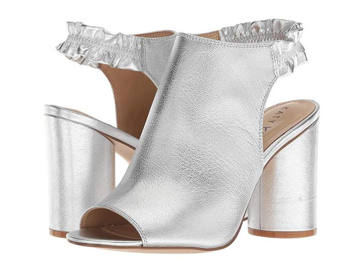 Katy Perry The Jocelyn (silver Tumbled Metallic) Women's Shoes