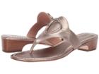 Bernardo Gail Sandal (platinum Antique Calf) Women's Sandals