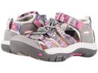 Keen Kids Newport H2 (toddler/little Kid) (grape Kiss Print) Girls Shoes