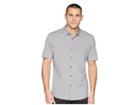 Puma Golf Knit Shirt (quiet Shade) Men's Short Sleeve Button Up