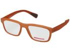 Prada 0ps 07gv (orange Rubber) Fashion Sunglasses