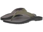 Olukai 'ohana Ho'okahi (sea Grass/charcoal) Men's Sandals