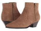 Marc Fisher Ltd Wanida (tan Suede) Women's Zip Boots
