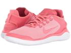 Nike Free Rn 2018 (sea Coral/tropical Pink/vast Grey) Women's Running Shoes