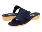 Onex Gilda (navy Elastic) Women's Sandals