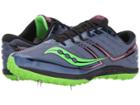 Saucony Kilkenny Xc7 (denim/slime) Women's Running Shoes