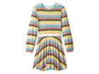 Missoni Kids Printed Logo Dress (big Kids) (multi) Girl's Dress