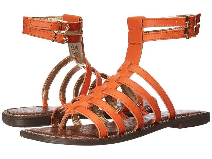 Sam Edelman Gilda (tangelo Vaquero Saddle Leather) Women's Sandals
