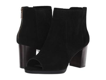 Bella-vita Luna (black Suede Leather) Women's Dress Zip Boots
