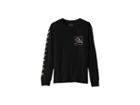 Quiksilver Kids Quik Distortion Long Sleeve Tee (big Kids) (black) Boy's Long Sleeve Pullover