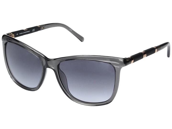 Diane Von Furstenberg Hannah (grey Crystal) Fashion Sunglasses