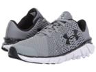 Under Armour Kids Ua Bps X Level Scramjet Ltw (little Kid) (steel/white/black) Boys Shoes