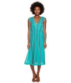 M Missoni Vertical Triangle Knit Dress (turquoise) Women's Dress