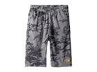 The North Face Kids Mak Shorts (little Kids/big Kids) (mid Grey Woodland Camo Jacquard/canary Yellow (prior Season)) Boy's Shorts